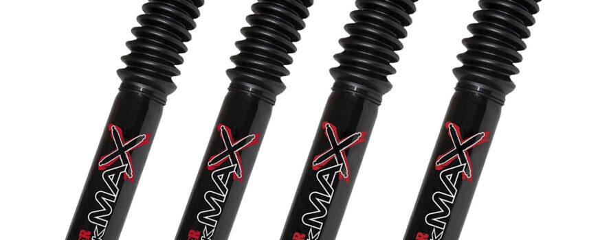 97-06 Jeep Wrangler Rubicon 4WD 6-9" Fr 6-8" Rear Lift Skyjacker Black MAX Shocks