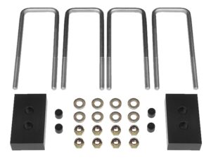 Rancho 1.5" Rear Lift Leaf Spring Block Kit For Ford F-150 2015-2020 2WD/4WD
