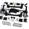 Zone Offroad 4" IFS Lift Kit For 2019-2020 Chevy Silverado 1500 Trail Boss