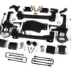 Zone Offroad 4" IFS Lift Kit For 2019-2020 GMC Sierra 1500 AT4