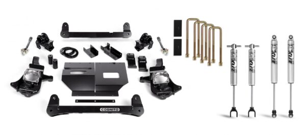 Cognito 4 Inch Standard Lift Kit For 11-19 Silverado/Sierra 2500HD/3500HD