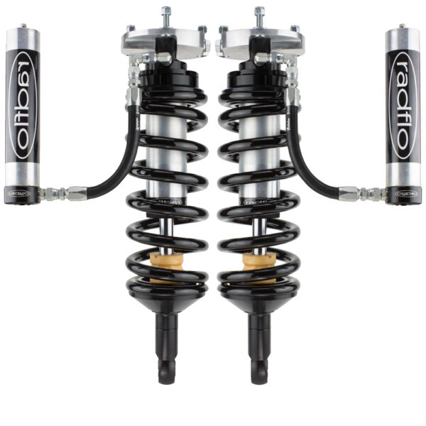 Radflo 2.0 Body 0-2" Front Lift Reservoir Shocks for 2003-2009 Toyota 4Runner