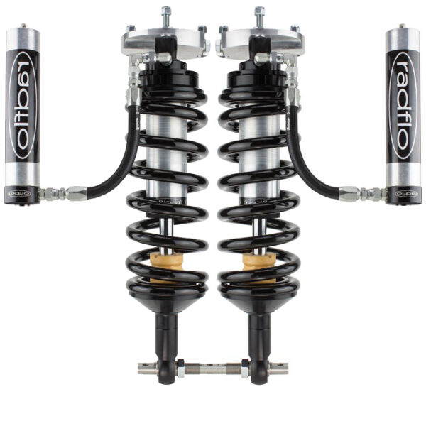 Radflo 2.5 Body 0-2" Front Lift Reservoir Shocks for 2007-2020 Chevy Yukon/Tahoe 1500