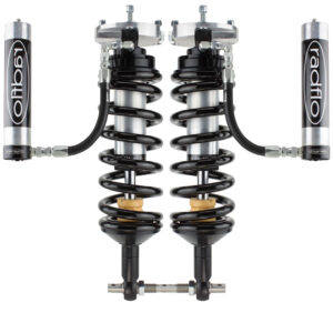 Radflo 2.5 Body 0-2" Front Lift Reservoir Shocks for 2010-2020 Dodge Ram 1500 4WD