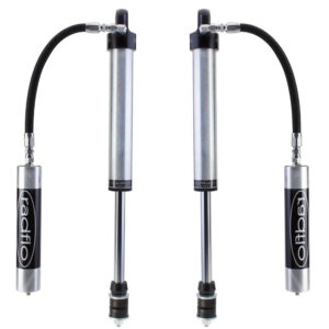 Radflo 2.5 Body 0-1" Rear Lift Reservoir Shocks for 1993-1998 Land Rover Defender/Discovery