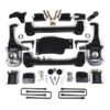 Zone Offroad 6" Radius Arm Lift Kit For 2017-2019 Ford F-350 SD 4WD Diesel (2-Leaf Rear Main Spring Pack)