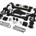 Zone Offroad 6" Radius Arm Lift Kit For 2017-2019 Ford F-350 SD 4WD Diesel (3-Leaf Rear Main Spring Pack)