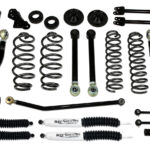 Tuff Country 4" Lift Kit 07-18 Jeep Wrangler JK 4 Door Only Performance Lift Kit EZ-Flex w/ SX8000 Shocks