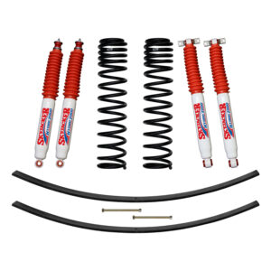 Skyjacker 3" Front Dual Rate Coil Lift Kit w/ Hydro Shocks For 1984-01 Jeep Cherokee XJ