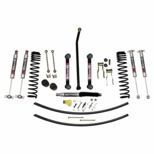 Skyjacker 4.5" Front Dual Rate Coil Lift Kit w/ M95 Monotube Shocks For 1984-01 Jeep Cherokee XJ