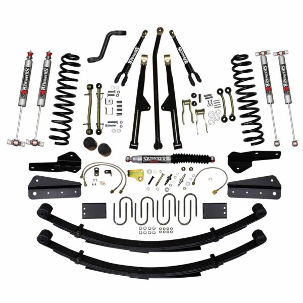 Skyjacker 6" Rock Ready Lift Kit w/ M95 Monotube Shocks For 1984-01 Jeep Cherokee XJ