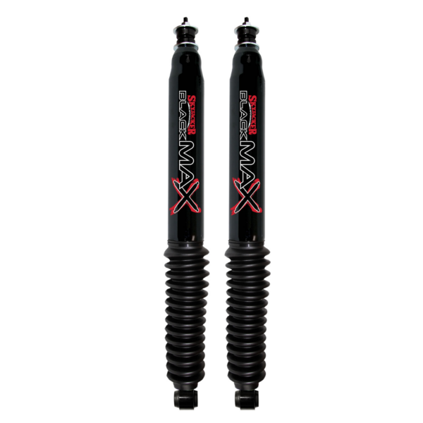 Skyjacker 1-3.5 Front Lift Black Max Shocks for 2007-2016 Jeep Wrangler 4Dr 4WD