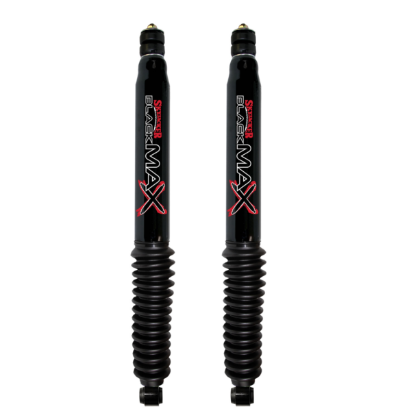 Skyjacker 4 Front Lift Black Max Shocks for 2013-2016 Dodge Ram 3500 4WD