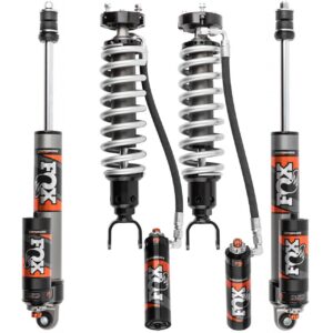 FOX Elite Series 2.5 Body 2-3" Lift Front Coilovers, 0-2" Rear Shocks w/ Adjusters for 2019-2021 Ram 1500