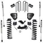 SuperLift 4" Lift Kit w/ FOX Shocks For 2005-2007 Ford F-250 4WD Diesel w/o 4Link Arms w/o Radius Arms