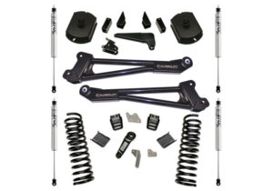 SuperLift 4 inch Lift Kit w- FOX Shocks For 2014-2018 Ram 2500 4WD Diesel w- Radius Arms