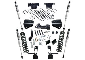SuperLift 4" Lift Kit w/ FOX Shocks for 2017-2021 Ford F-250 4WD Diesel w/o 4Link Arms w/o Radius Arms