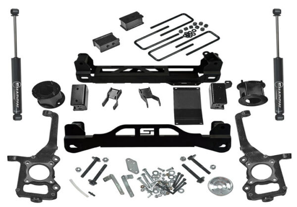 SuperLift 4.5" Lift Kit w/ Shadow Shocks For 2015-2020 Ford F-150 4WD