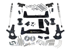 SuperLift 6.5" Lift Kit w/ FOX Shocks for 2007-2013 Chevy Silverado 1500 4WD w/ Cast Steel Control Arms