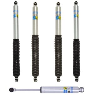 Bilstein B8 5100 2-3" Lift Front, Rear Shocks w/ Stabilizer for 2018-2021 Jeep Wrangler JL