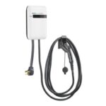 EvoCharge Electric/Hybrid Vehicle Charger SAE J1772 Standard EVSE Level 2 Single Port (18 Foot Cable Length)