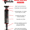 HaloLifts Boss 1-3" Aluma 2.0 Coilovers For 2007-2018 GMC Sierra 1500