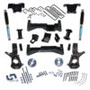 SuperLift 8" Lift Kit w/ Bilstein Rear Shocks for 2014-2018 Chevy Silverado 1500 4WD w/ OE Aluminum or Stamp Steel Control Arms