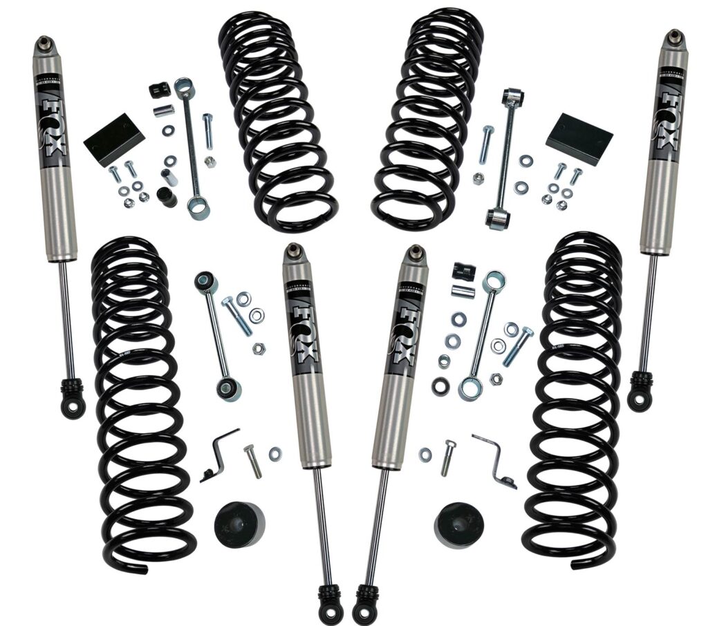 SuperLift 2.5" Dual Rate Coil Lift Kit 20182020 Jeep Wrangler Jl
