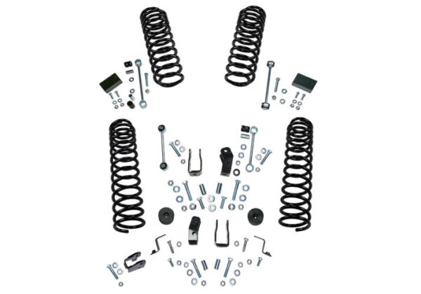 SuperLift 2.5" Dual Rate Coil Lift Kit 2018-2021 Jeep Wrangler Jl 2 Door Rubicon Shock Extensions