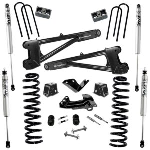 SuperLift 4" Lift Kit 2005-2007 Ford F-250/F-350 Super Duty 4WD Diesel Replacement Radius Arms FOX Shocks