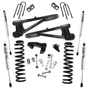SuperLift 4" Lift Kit 2008-2010 Ford F-250/F-350 Super Duty 4WD Diesel Replacement Radius Arms FOX Shocks