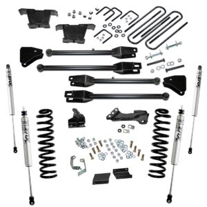 SuperLift 4" Lift Kit 2011-2016 Ford F-250 F-350 Super Duty 4WD Diesel 4-Link Conversion FOX Shocks