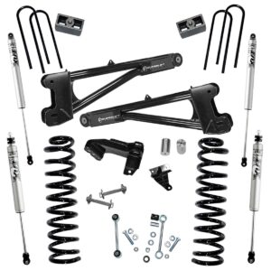 SuperLift 4" Lift Kit 2011-2016 Ford F-250/F-350 Super Duty 4WD Diesel Replacement Radius Arms FOX Shocks