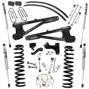 SuperLift 6" Lift Kit 2008-2010 Ford F-250/F-350 Super Duty 4WD Diesel Replacement Radius Arms FOX Shocks