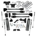 SuperLift 6" Lift Kit 2011-2016 Ford F-250 F-350 Super Duty 4WD Diesel 4-Link Conversion FOX Shocks