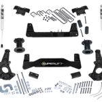 SuperLift 6.5" Lift Kit 2014-2018 Chevy Silverado GMC Sierra 1500 2WD Aluminum/Stamped Steel Arms FOX Shocks
