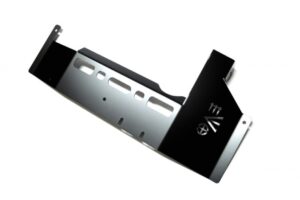 Jeep JK Transcrossmember Exhaust Skid 07-11 Wrangler JK Black  EVO Manufacturing