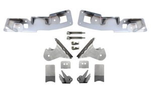 Jeep JK Rear High Clearance Long Arm Frame and Axle Bracket 07-18 Wrangler JK Set EVO Mfg