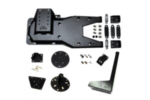 Jeep JK Hinged Gate Carrier With Jack And License/Rotopax Mount 07-18 Wrangler JK EVO Manufacturing