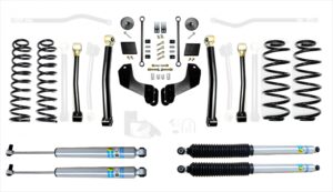 Jeep Wrangler JL 2.5 Inch Heavy Duty Enforcer Overland Lift Stage 3 with Bilstein Shocks EVO Manufacturing