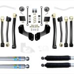 Jeep Wrangler JL 2.5 Inch Heavy Duty Enforcer Overland Lift Stage 4 with Bilstein Shocks EVO Manufacturing