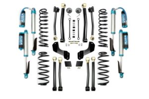 Jeep JL 2.5 Inch Enforcer Overland Lift Stage 4 with Spec King 2.5 Shocks 18-Present Wrangler JL Unlimited EVO Manufacturing