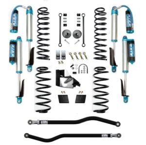 Jeep JL 3.5 Inch Lift Kit 18-Pres Wrangler JL Enforcer Lift Stage 1 Plus with EVO SPEC King 2.5 Shocks EVO Mfg