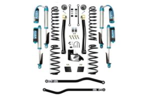Jeep JL 3.5 Inch Lift Kit 18-Pres Wrangler JL Enforcer Lift Stage 2 Plus with EVO SPEC King 2.5 Shocks EVO Mfg