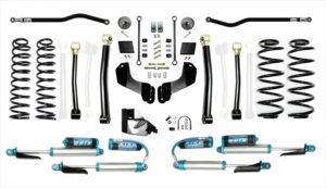Jeep Wrangler JL 3.5 Inch Enforcer Overland Lift Stage 3 Plus w/ EVO SPEC King 2.5 Inch Shocks with Adjusters EVO Manufacturing