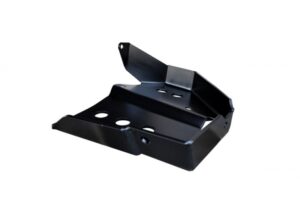 Jeep JL Protek Front Axle Disconnect Skid Plate Black EVO Manufacturing