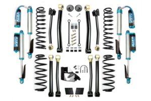 Jeep JL 4.5 Inch Lift Kit 18-Pres Wrangler JL Enforcer Lift Stage 4 with EVO SPEC King 2.5 Shocks EVO Mfg