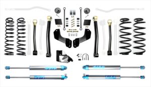Jeep Wrangler JL 4.5 Inch Heavy Duty Enforcer Overland Lift Stage 3 with EVO SPEC KING 2.0 Inch Shocks EVO Manufacturing