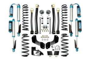 Jeep JL 4.5 Inch Lift Kit 18-Pres Wrangler JL Enforcer Overland Lift Stage 3 with EVO SPEC King 2.5 Shocks EVO Mfg