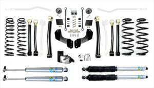 Jeep Wrangler JL 4.5 Inch Heavy Duty Enforcer Overland Lift Stage 4 with Bilstein Shocks EVO Manufacturing